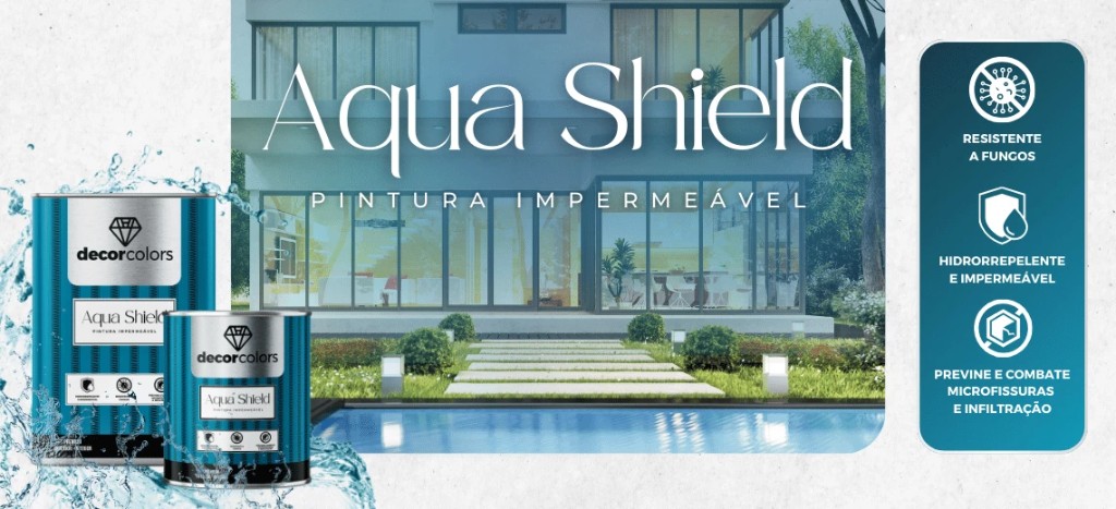 Aqua Shield · Pintura Impermeável Decor Colors